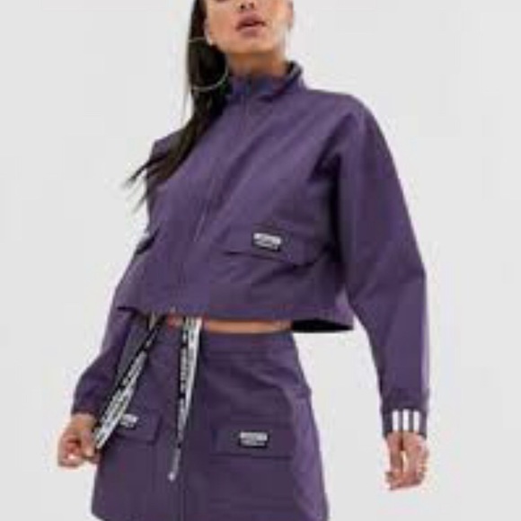 adidas Jackets & Blazers - Adidas Originals⭐️RYV Patch crop🎉HOST PICK!!🎉